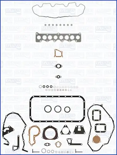 пълен комплект гарнитури, двигател WILMINK GROUP WG1165885