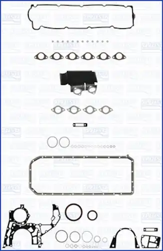 пълен комплект гарнитури, двигател WILMINK GROUP WG1165890