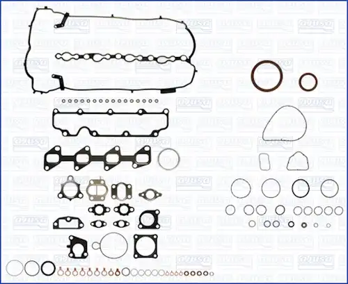 пълен комплект гарнитури, двигател WILMINK GROUP WG1166014