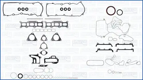 пълен комплект гарнитури, двигател WILMINK GROUP WG1166022