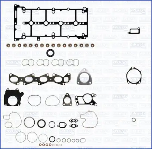 пълен комплект гарнитури, двигател WILMINK GROUP WG1166036