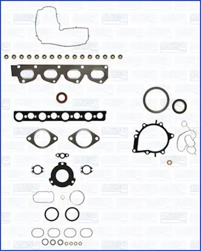 пълен комплект гарнитури, двигател WILMINK GROUP WG1166044