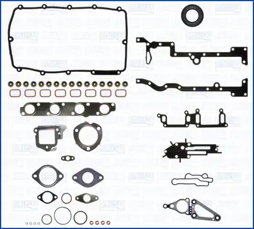 пълен комплект гарнитури, двигател WILMINK GROUP WG1166045