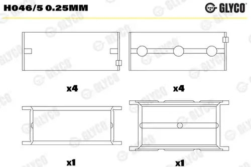 к-кт лагери колянов вал WILMINK GROUP WG1186014