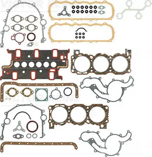 пълен комплект гарнитури, двигател WILMINK GROUP WG1238693