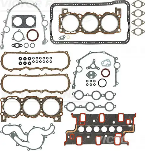 пълен комплект гарнитури, двигател WILMINK GROUP WG1238694