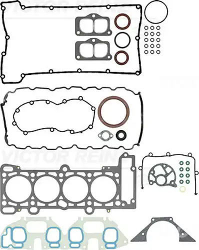 пълен комплект гарнитури, двигател WILMINK GROUP WG1238776