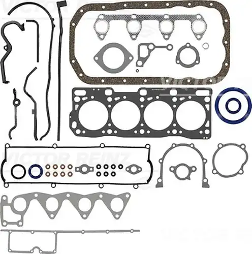 пълен комплект гарнитури, двигател WILMINK GROUP WG1239390