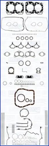 пълен комплект гарнитури, двигател WILMINK GROUP WG1452319