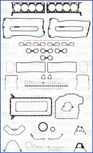 пълен комплект гарнитури, двигател WILMINK GROUP WG1452677