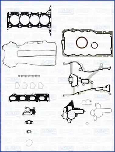 пълен комплект гарнитури, двигател WILMINK GROUP WG1452686