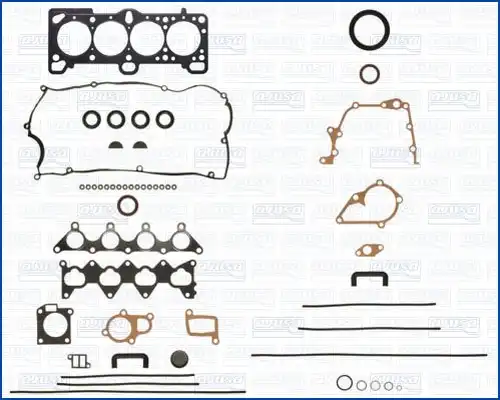 пълен комплект гарнитури, двигател WILMINK GROUP WG1452750