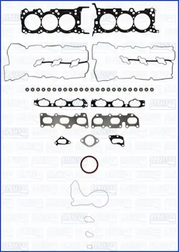 пълен комплект гарнитури, двигател WILMINK GROUP WG1452900