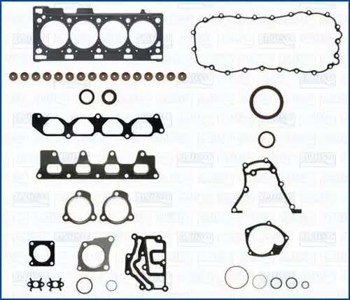 пълен комплект гарнитури, двигател WILMINK GROUP WG1453008