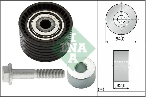 паразитна/ водеща ролка, зъбен ремък WILMINK GROUP WG1710114