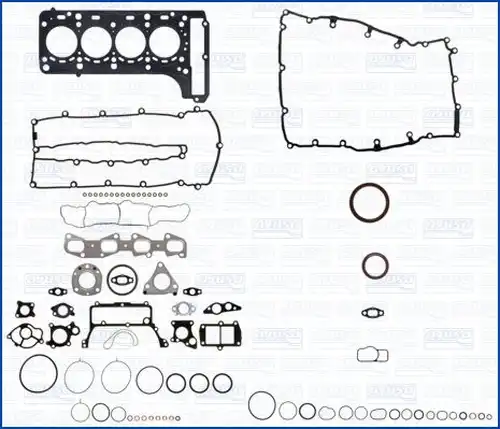 пълен комплект гарнитури, двигател WILMINK GROUP WG1752240