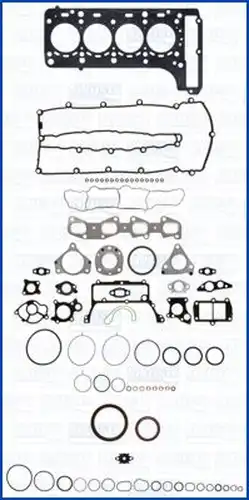 пълен комплект гарнитури, двигател WILMINK GROUP WG1752243