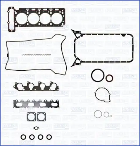 пълен комплект гарнитури, двигател WILMINK GROUP WG1752244