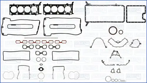 пълен комплект гарнитури, двигател WILMINK GROUP WG1752303