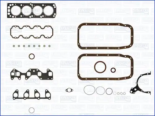 пълен комплект гарнитури, двигател WILMINK GROUP WG1752626