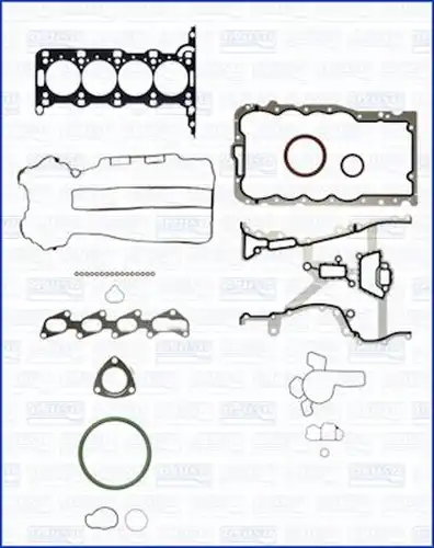 пълен комплект гарнитури, двигател WILMINK GROUP WG1752634