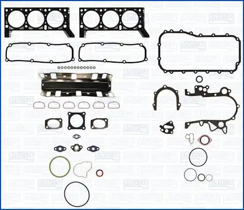 пълен комплект гарнитури, двигател WILMINK GROUP WG1752668