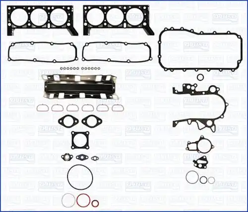 пълен комплект гарнитури, двигател WILMINK GROUP WG1752669