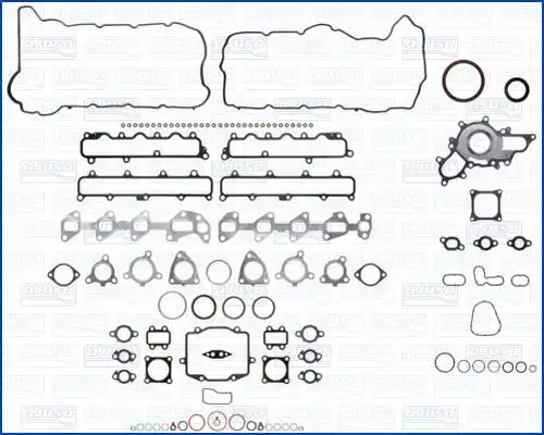 пълен комплект гарнитури, двигател WILMINK GROUP WG1752728