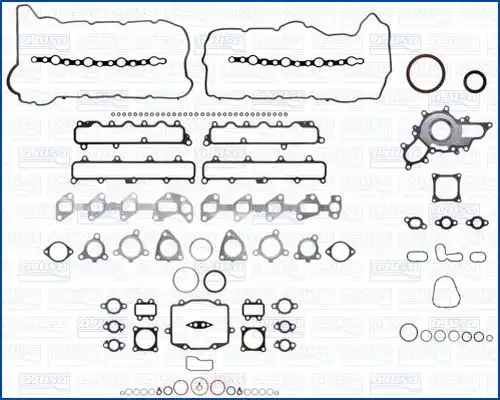 пълен комплект гарнитури, двигател WILMINK GROUP WG1752729