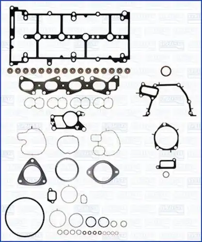 пълен комплект гарнитури, двигател WILMINK GROUP WG1752764