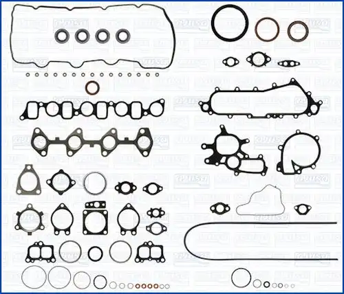 пълен комплект гарнитури, двигател WILMINK GROUP WG1958402