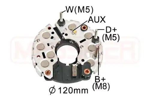 изправител, генератор WILMINK GROUP WG2012500