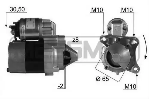 стартер WILMINK GROUP WG2012687