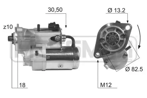 стартер WILMINK GROUP WG2012898