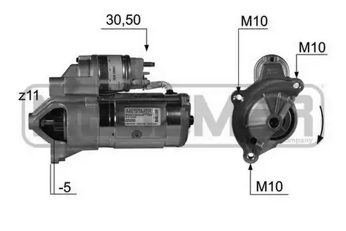 стартер WILMINK GROUP WG2012940