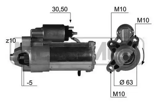 стартер WILMINK GROUP WG2012973