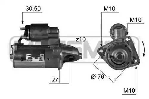 стартер WILMINK GROUP WG2012974