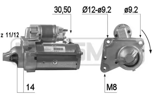 стартер WILMINK GROUP WG2012979