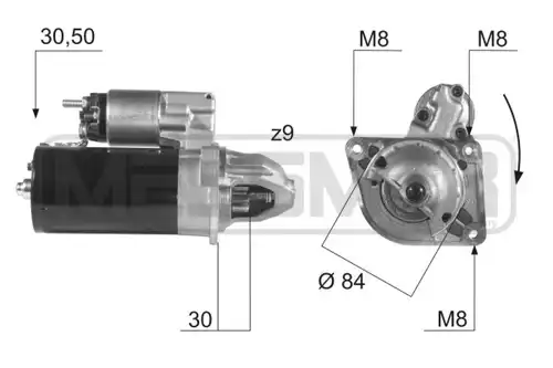 стартер WILMINK GROUP WG2012985