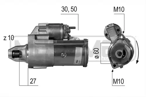 стартер WILMINK GROUP WG2013097