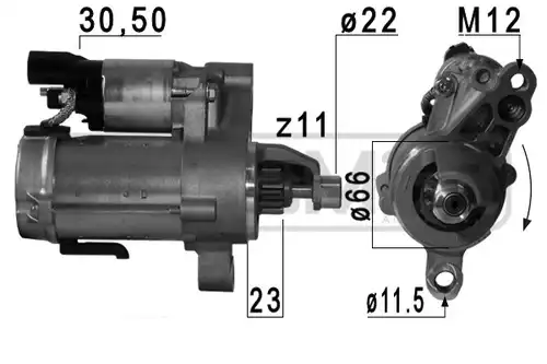 стартер WILMINK GROUP WG2013223