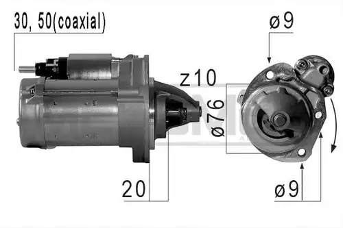 стартер WILMINK GROUP WG2013229