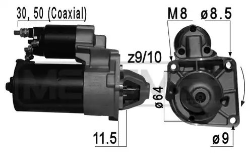 стартер WILMINK GROUP WG2013259