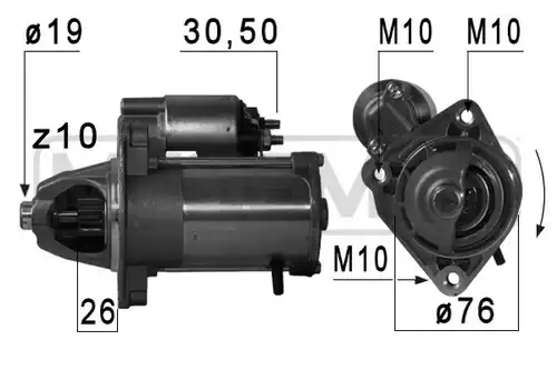 стартер WILMINK GROUP WG2013265