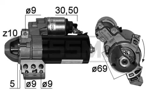 стартер WILMINK GROUP WG2013438