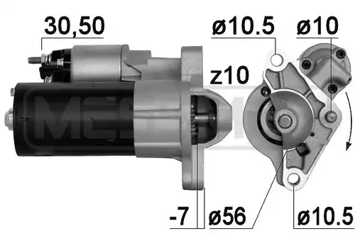 стартер WILMINK GROUP WG2013456