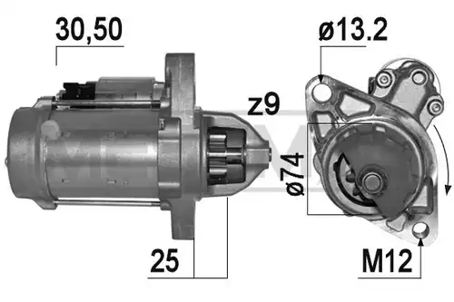 стартер WILMINK GROUP WG2013508