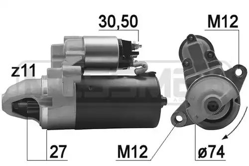 стартер WILMINK GROUP WG2013523