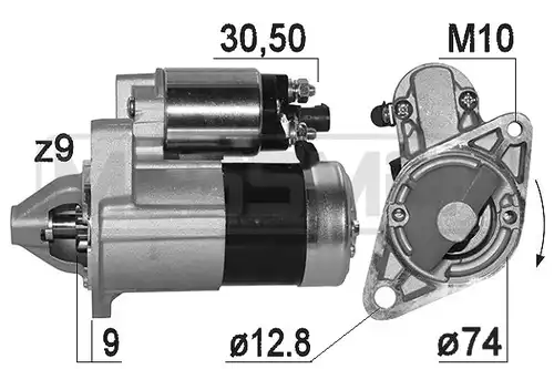 стартер WILMINK GROUP WG2013565