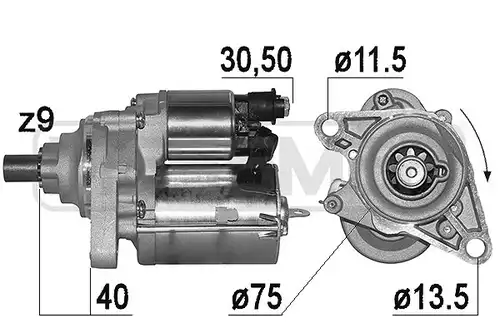 стартер WILMINK GROUP WG2013566